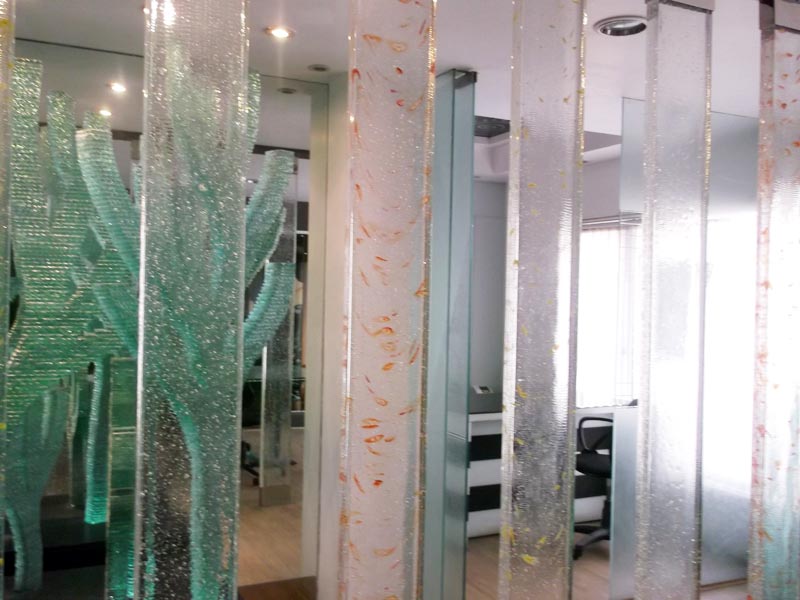 Glass Pillars
