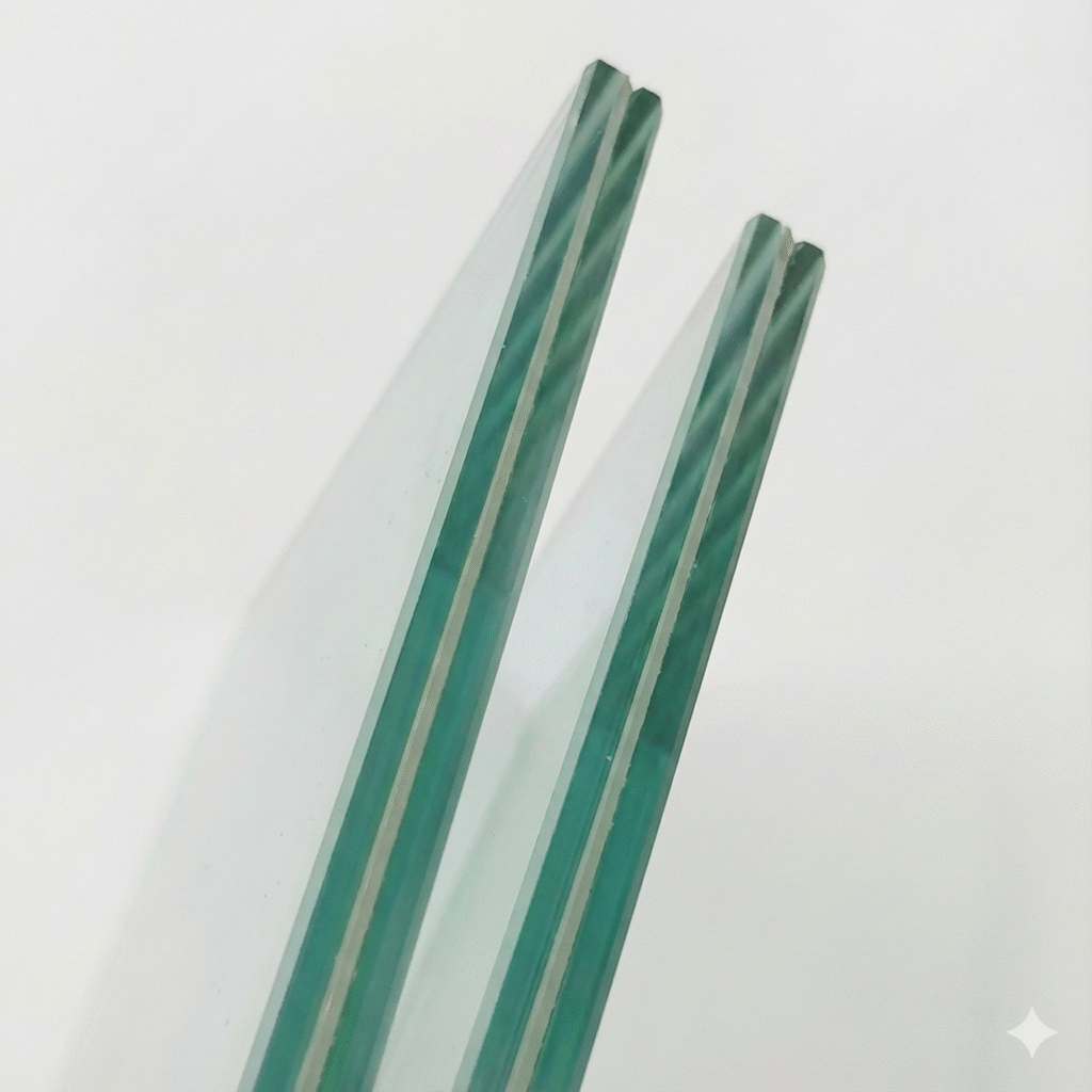 Laminated safety glass for secure architecture