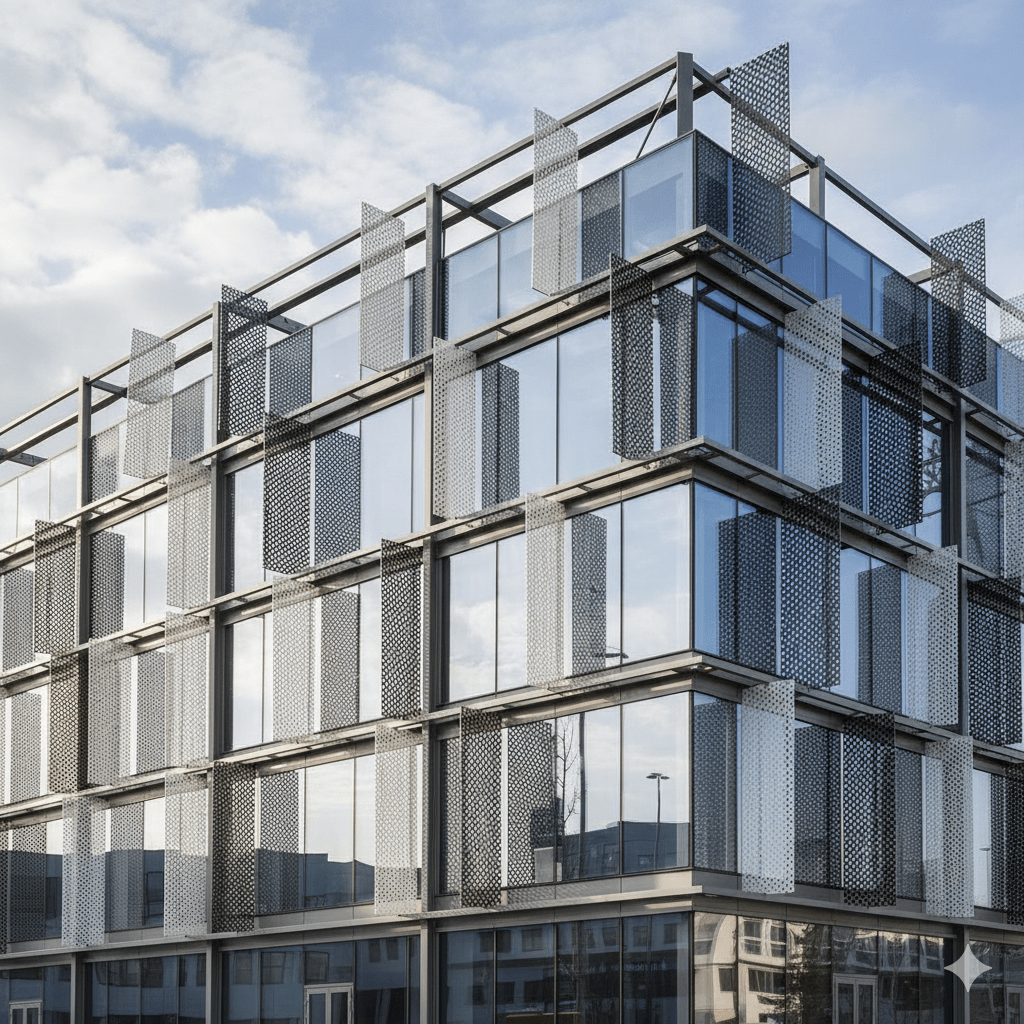 silkscreen glass in Commercial Building Facades & Exterior Cladding