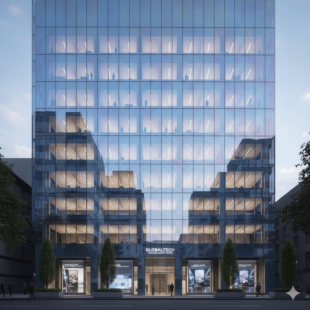 TITANIUM GLASS Office Windows & Corporate Glazing