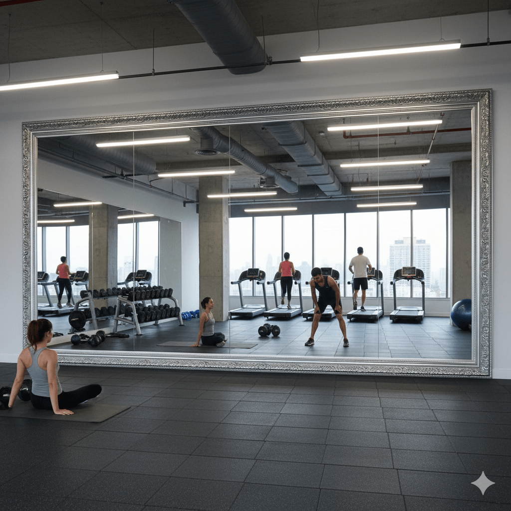 ultra silver mirror in Retail Stores, Boutiques & Display Panels