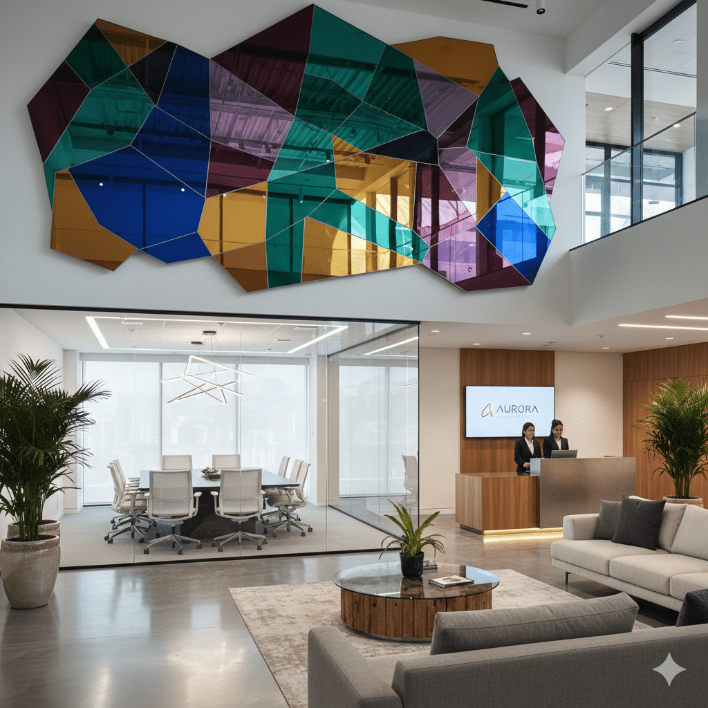 colour mirror in Office Interiors, Conference Rooms & Corporate Lobbies
